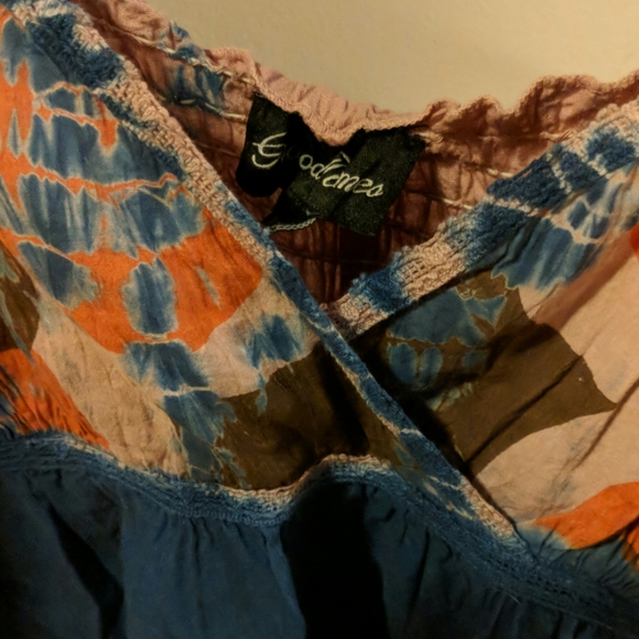 Short tie-dye sundress - Picture 2 of 3